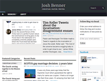 Tablet Screenshot of joshbenner.org